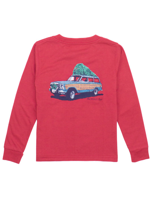 Properly Tied Holiday Run Long Sleeve Tee