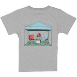 Properly Tied Tailgate Short Sleeve Tee - Light Heather Gray