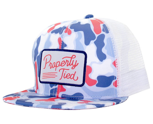 Boy's Sportsman Hat- Americana Camo