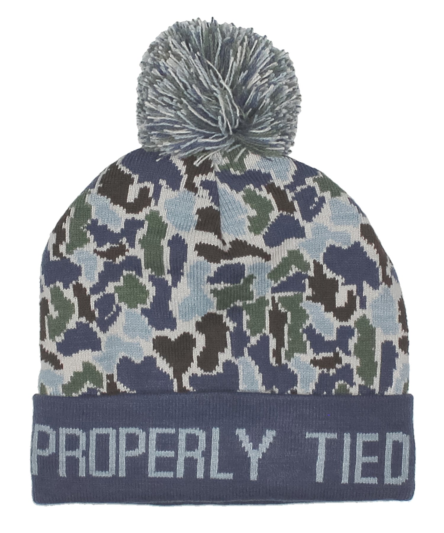 Properly Tied Boy's Breck Beanie- Terra Camo