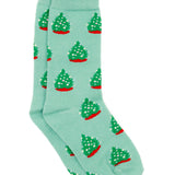 Properly Tied Lucky Duck Socks - Christmas Tree