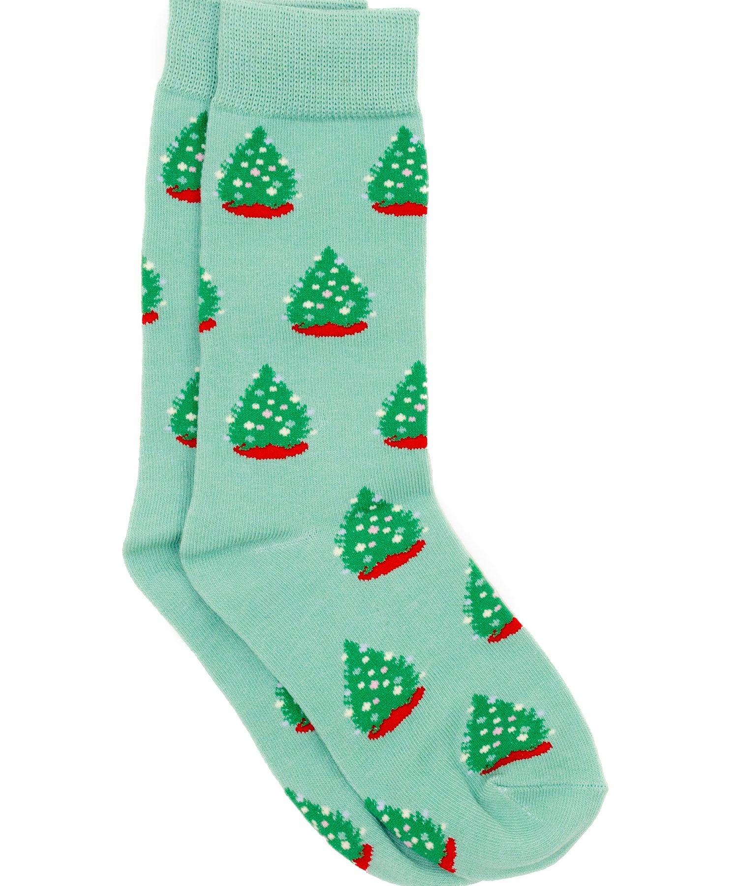 Properly Tied Lucky Duck Socks - Christmas Tree