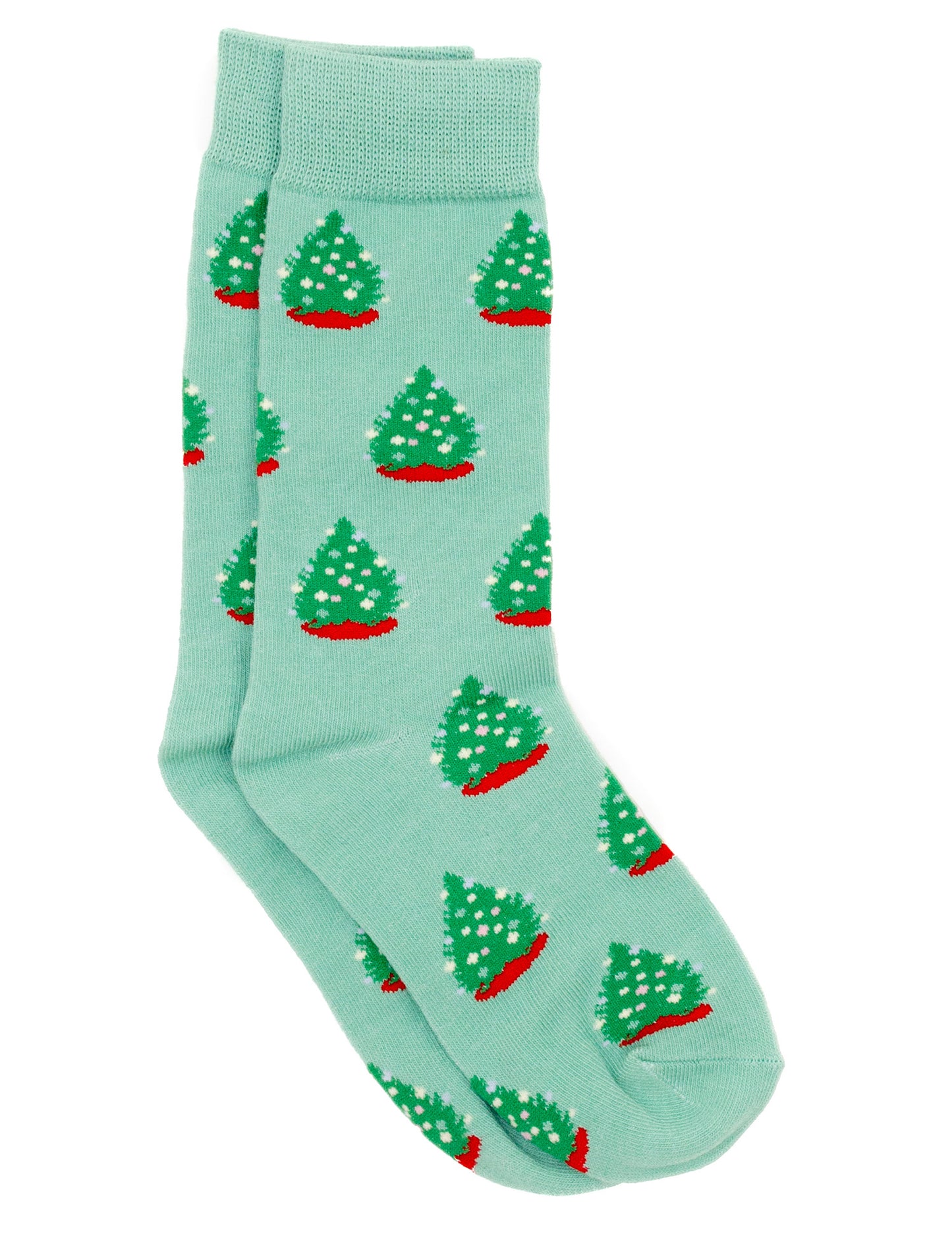 Properly Tied Lucky Duck Socks - Christmas Tree