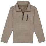 Properly Tied Delta Pullover- White Oak