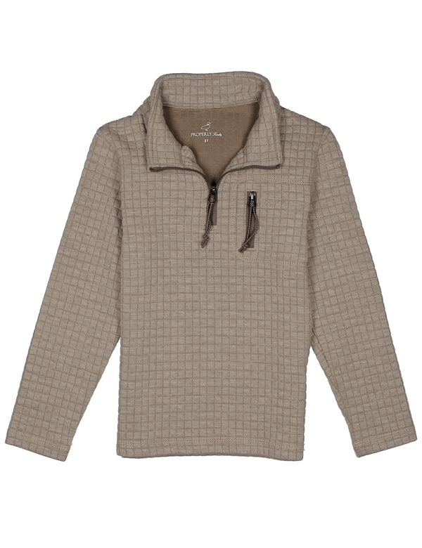Delta Pullover- White Oak