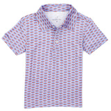 Properly Tied Inlet Polo- Freedom Flag