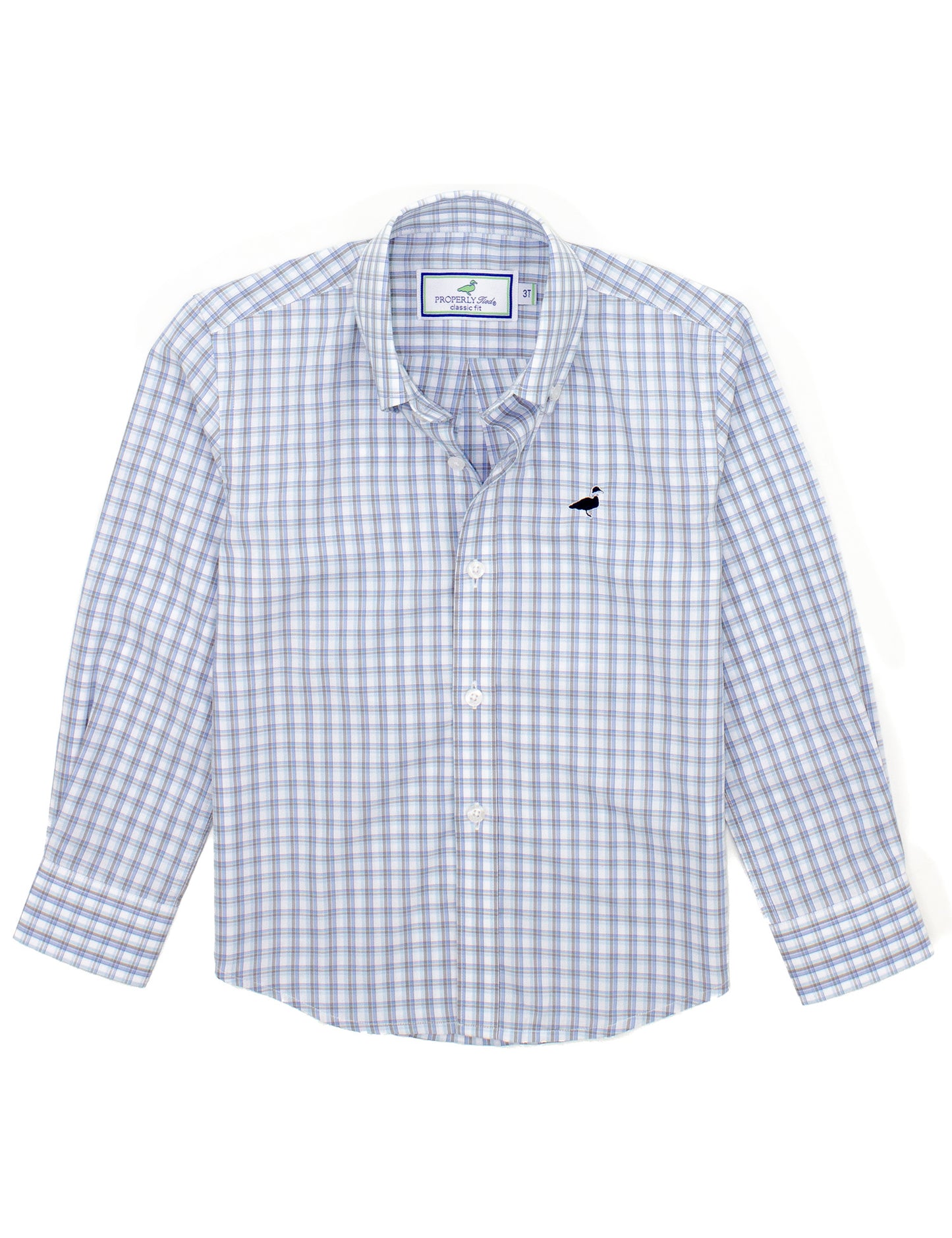 Properly Tied Boy's Seasonal Sportshirt- Salt Lake