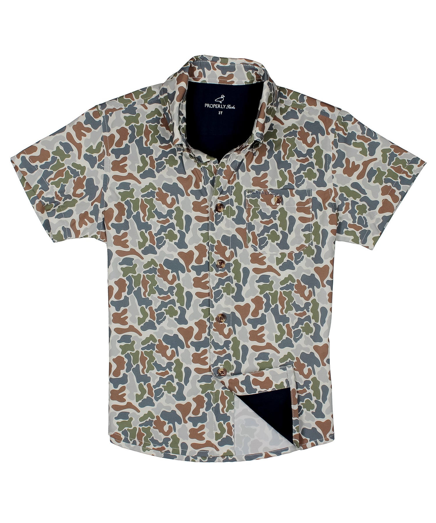 Properly Tied Sportsman Field Shirt- Terra Camo
