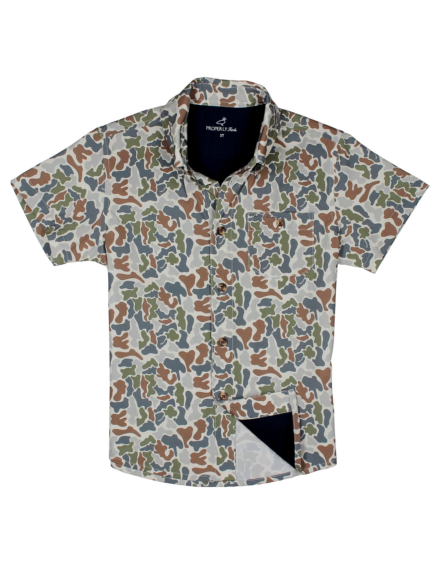 Properly Tied Sportsman Field Shirt- Terra Camo