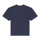 Blue Big Turtle Cotton T-Shirt
