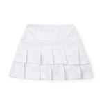 Lila and Hayes Margot Girls' Performance Skirt- White