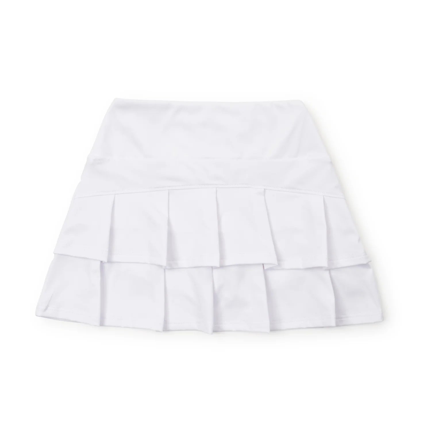 Lila and Hayes Margot Girls' Performance Skirt- White