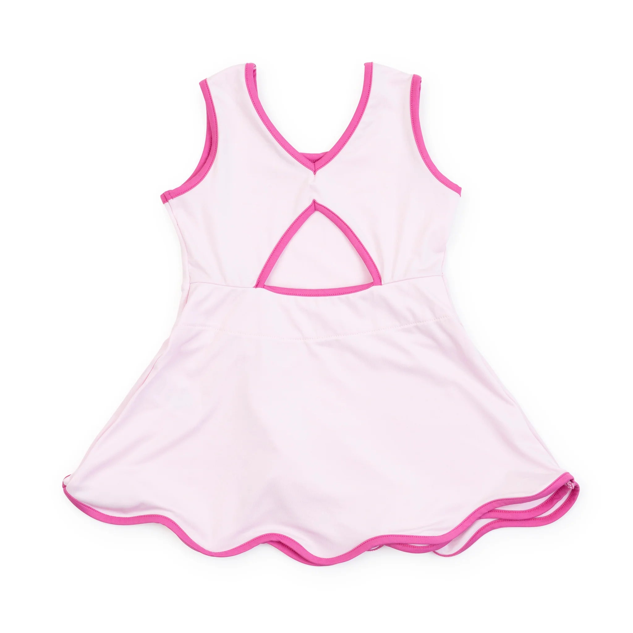 Lila and Hayes Taylor Girls' Performance Dress- Cotton Candy Pink