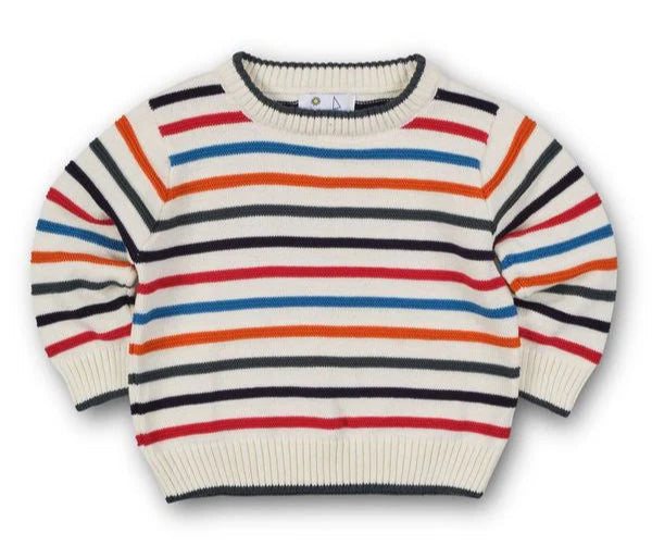 Florence Eiseman Sweater With Raised Stripes