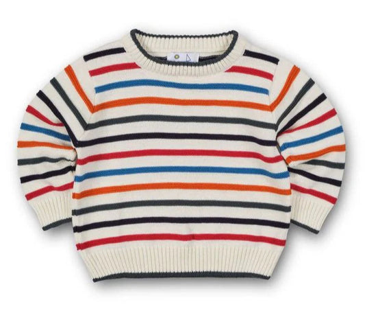 Florence Eiseman Sweater With Raised Stripes