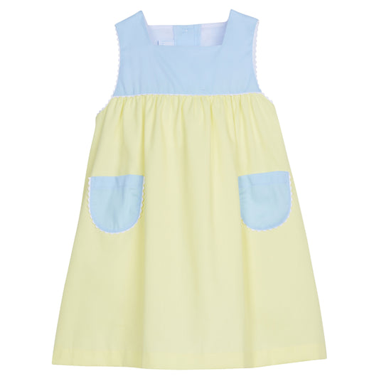Little English Madison Dress- Color Block
