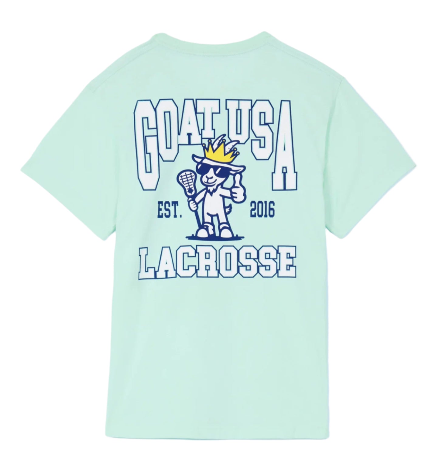 GOAT USA Lax Action T-Shirt- Mint