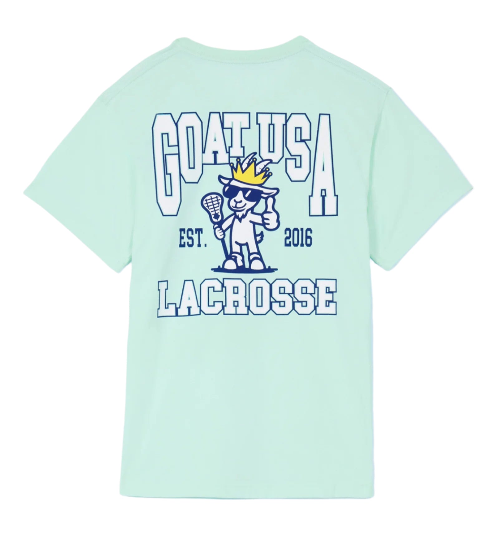 GOAT USA Lax Action T-Shirt- Mint
