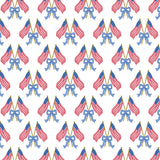 Eden Girls' Dress - Stars, Stripes and Bows