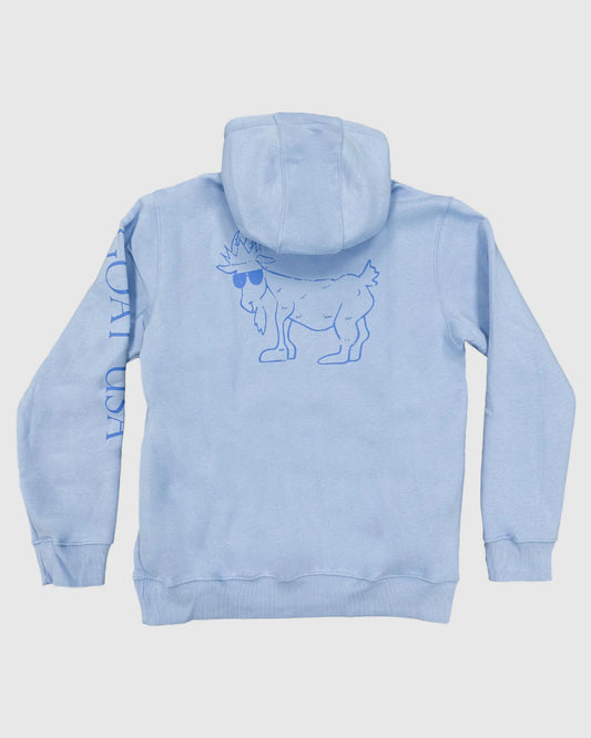 GOAT USA Lexington Hooded Sweatshirt- Carolina Blue