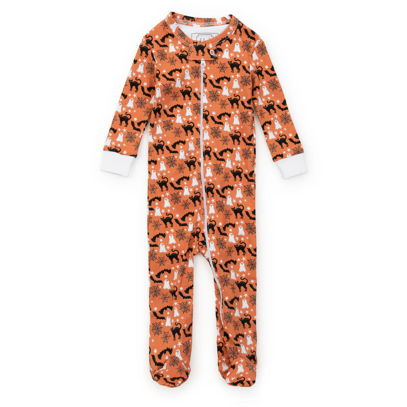 Lila and Hayes Parker Zipper Pajama - Halloween