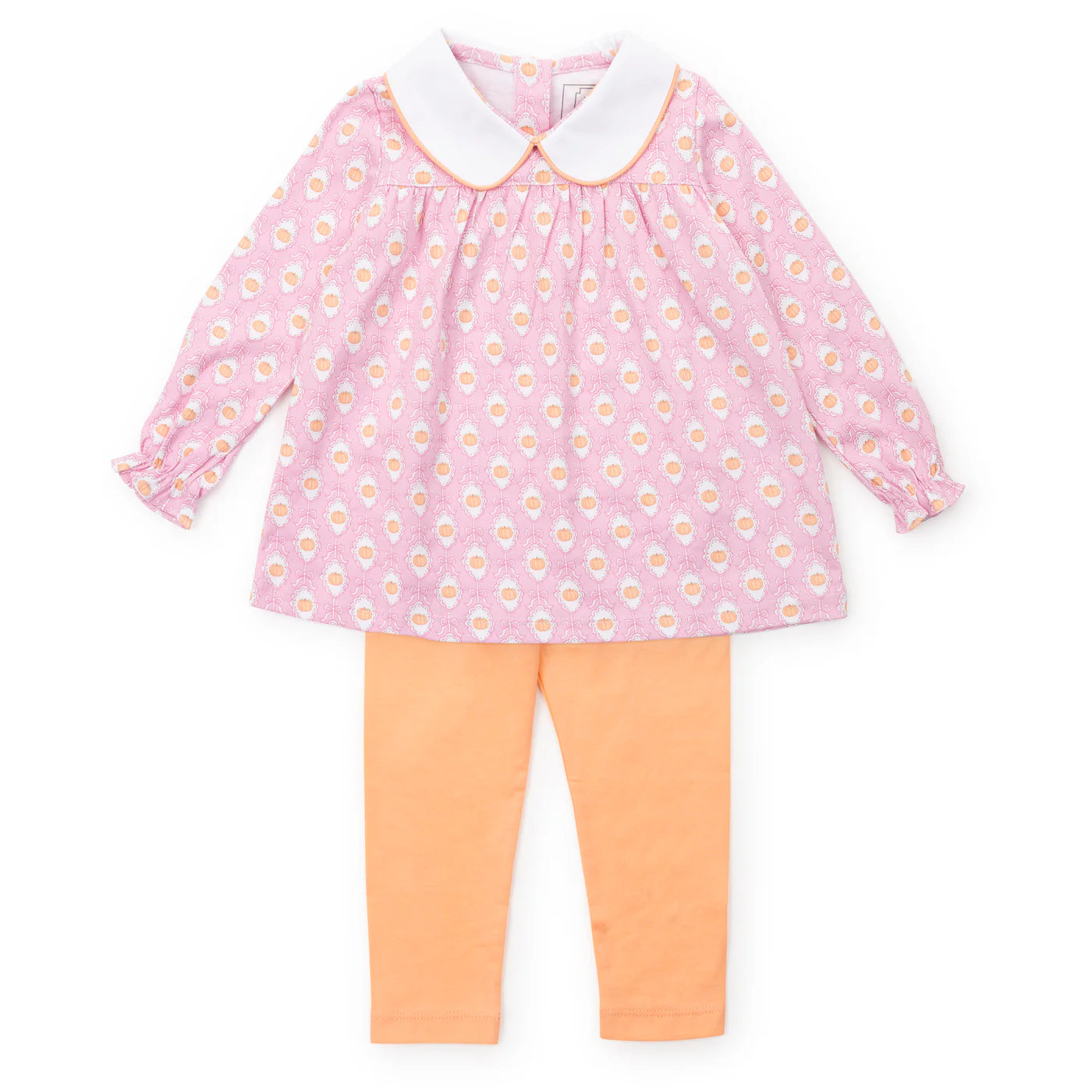 Lila and Hayes Morgan Set Girls' Legging Set - Pretty Pumpkins