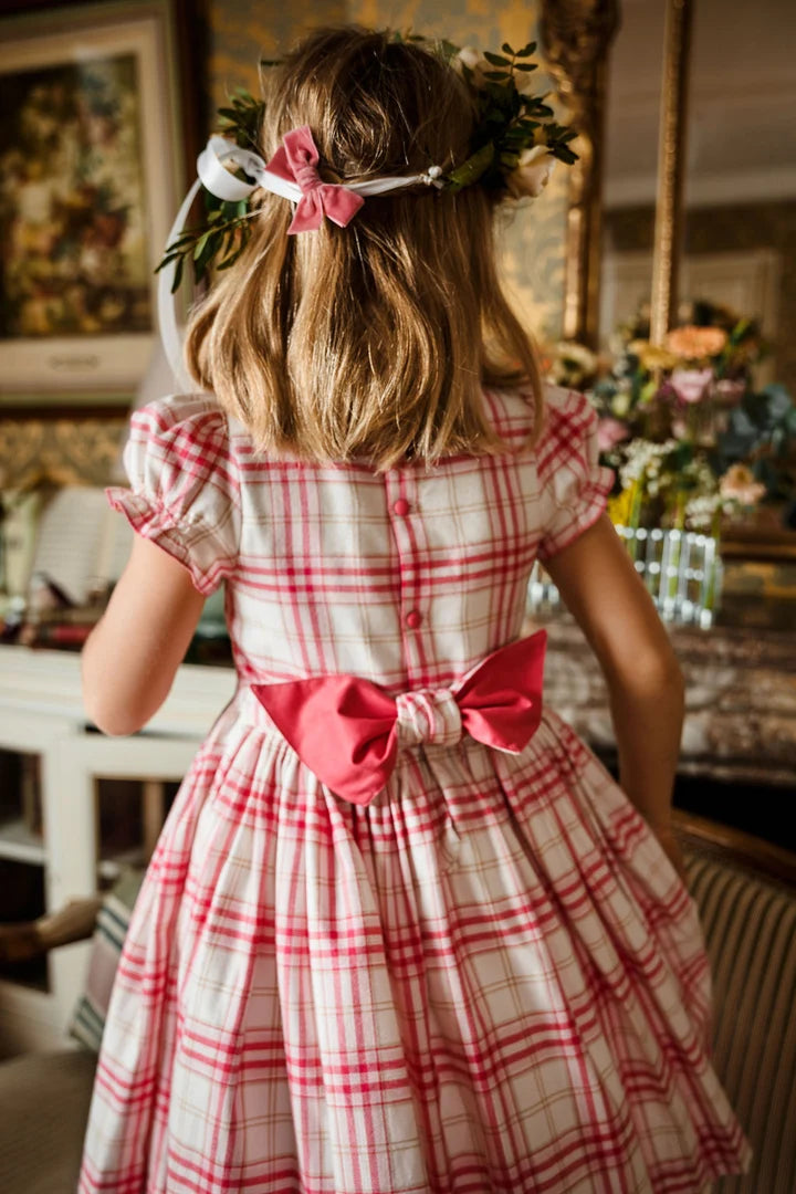 Antionette Paris Ambre Pink Smocked Dress