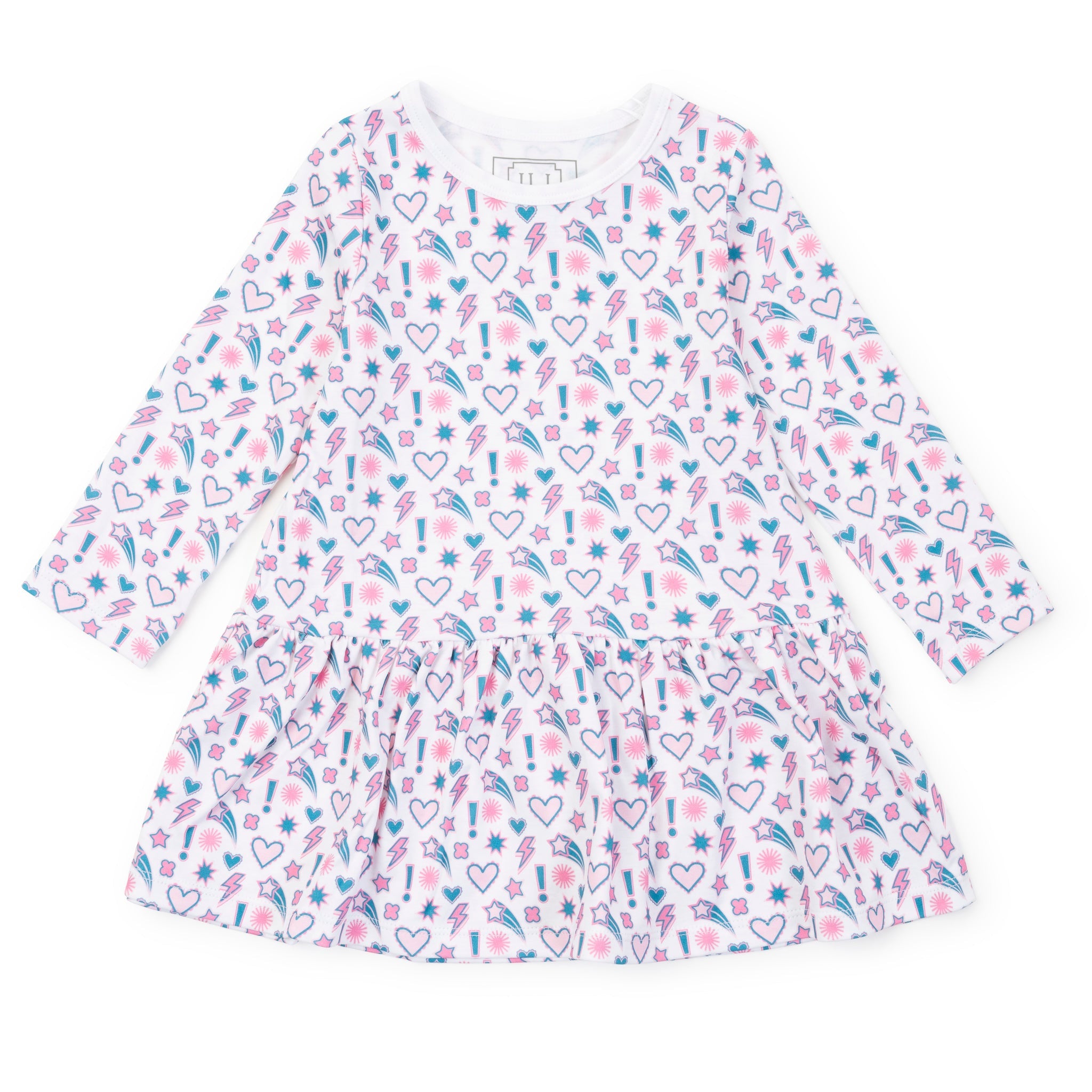 Lila and Hayes Lily Girls' Dress - Cosmic Crush