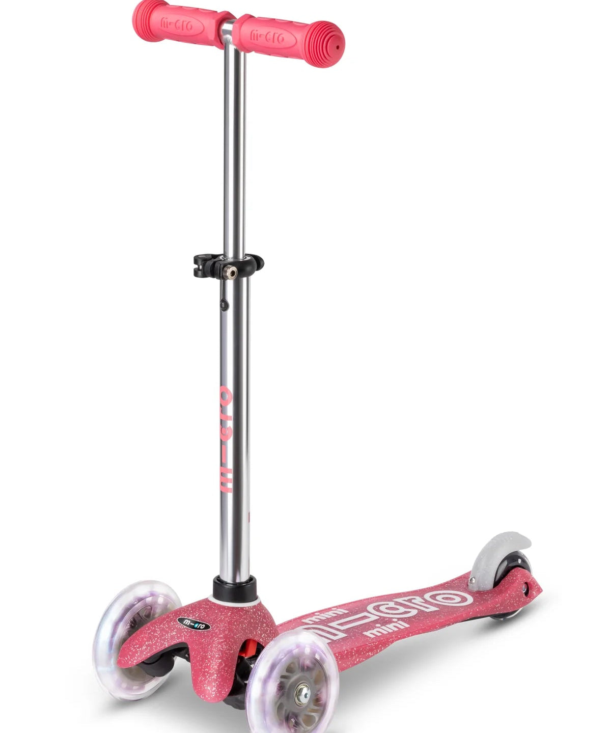 Micro Mini Glow Plus LED Scooter- Fairy Pink