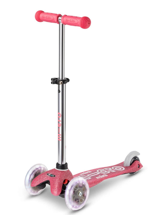 Micro Mini Glow Plus LED Scooter- Fairy Pink