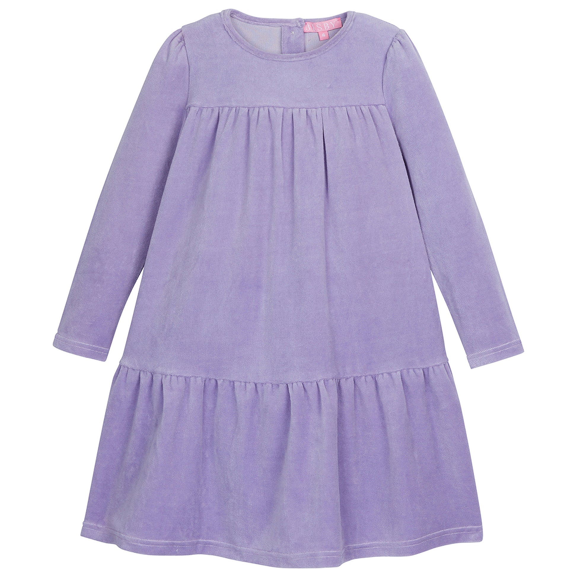 Bisby Lisle Dress - Lilac Velour