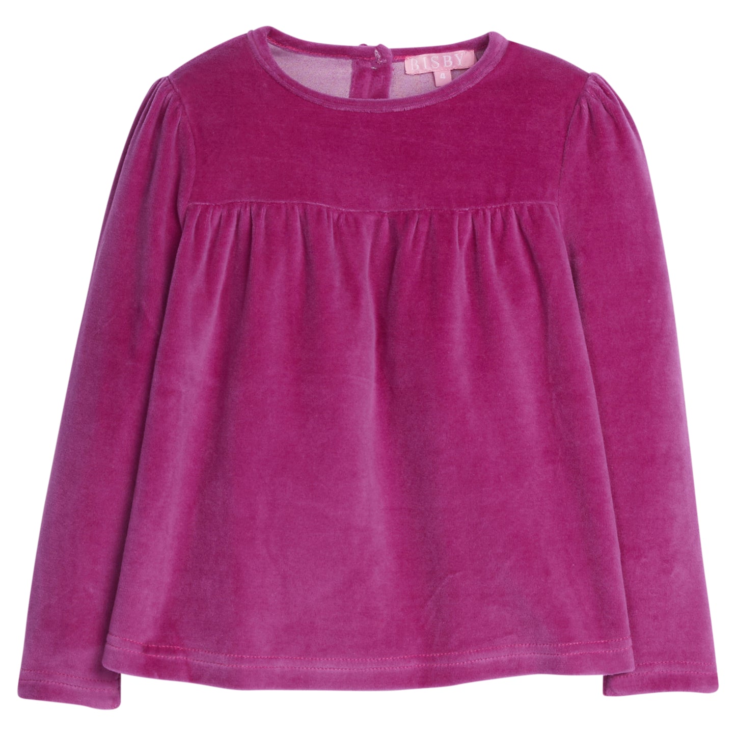 Bisby Lisle Top - Magenta Velour