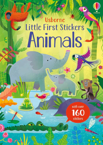 Usborne Little First Stickers- Animals