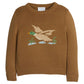 Little English Intarsia Sweater- Flying Mallard