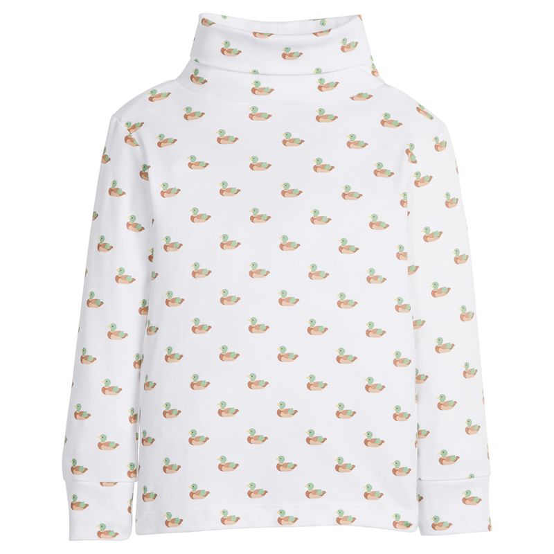 Little English Mallard Duck Turtleneck