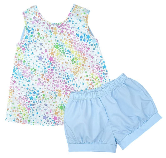 Glitter Stars Lottie Bloomer Set
