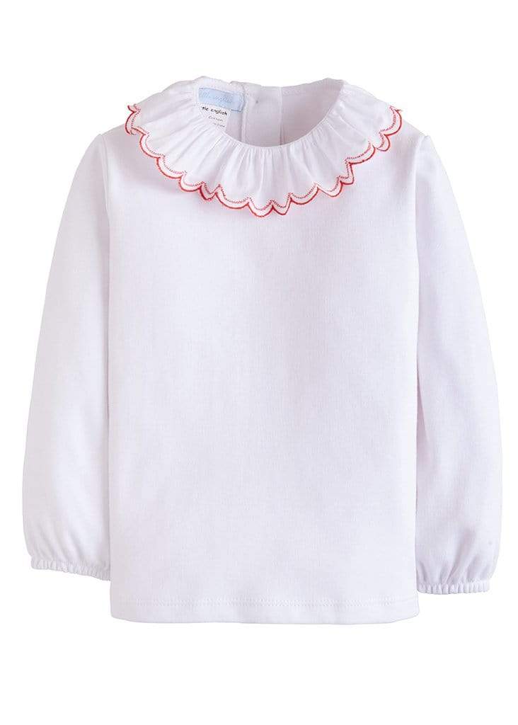 Little English London Blouse - Red