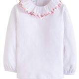 Little English London Blouse - Red