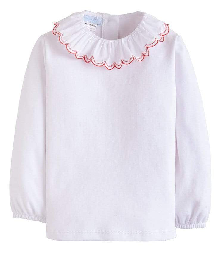 Little English London Blouse - Red