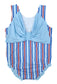 James and Lottie Patriotic Stripe Lottie One Piece Swimsuit