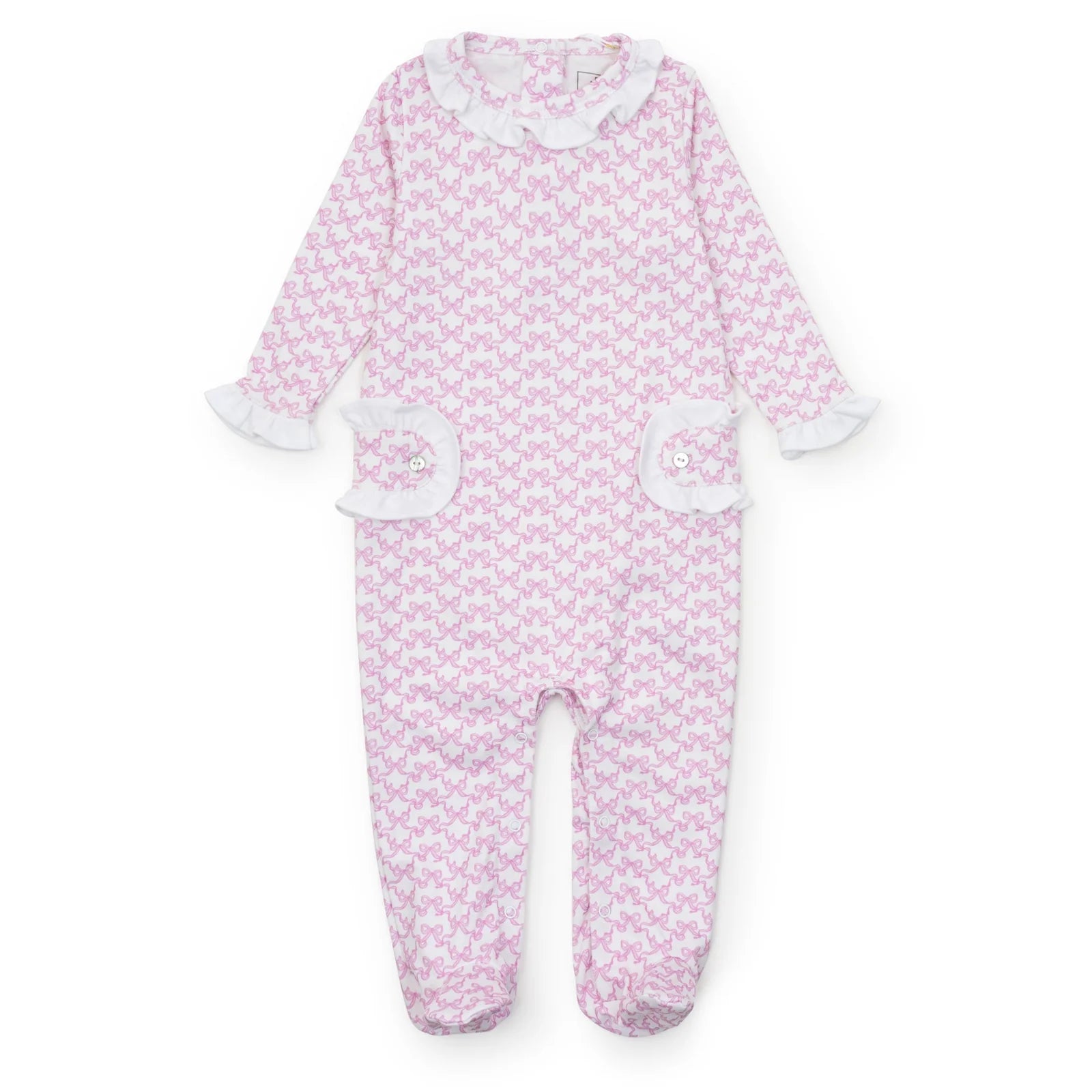 Lila and Hayes Lucy Bow Romper