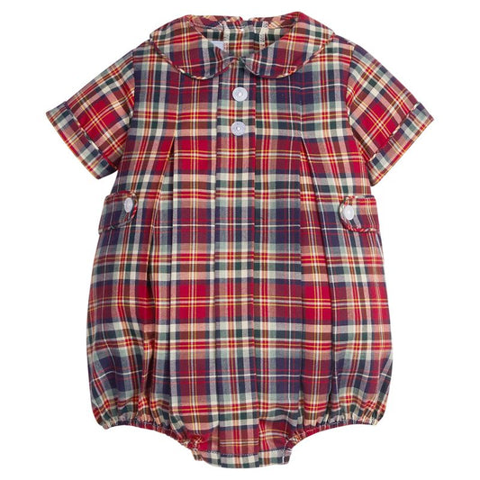 Little English Davant Bubble - Middleburg Plaid