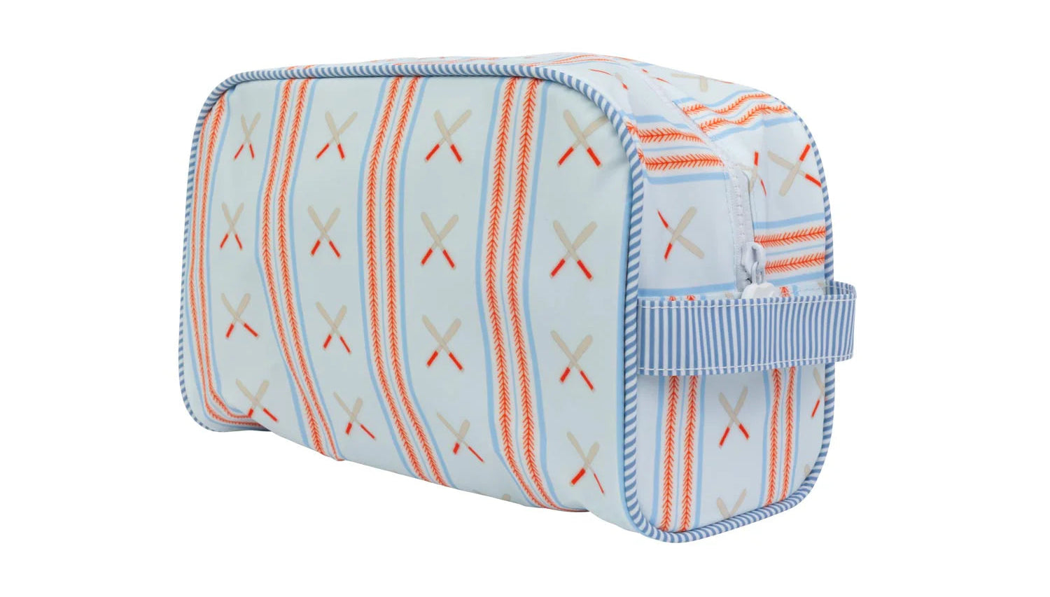 Apple Of My Isla Baseball Dopp Kit