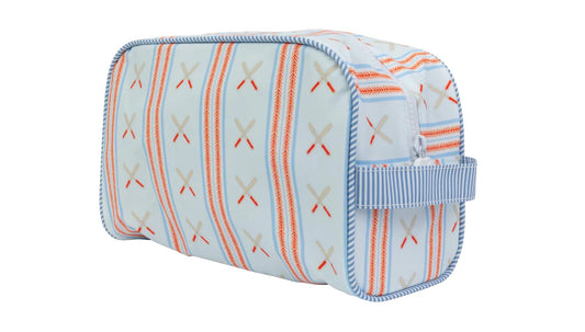 Apple Of My Isla Baseball Dopp Kit