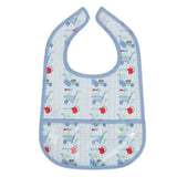 Apple of My Isla The Wipe It Bib- Lawn