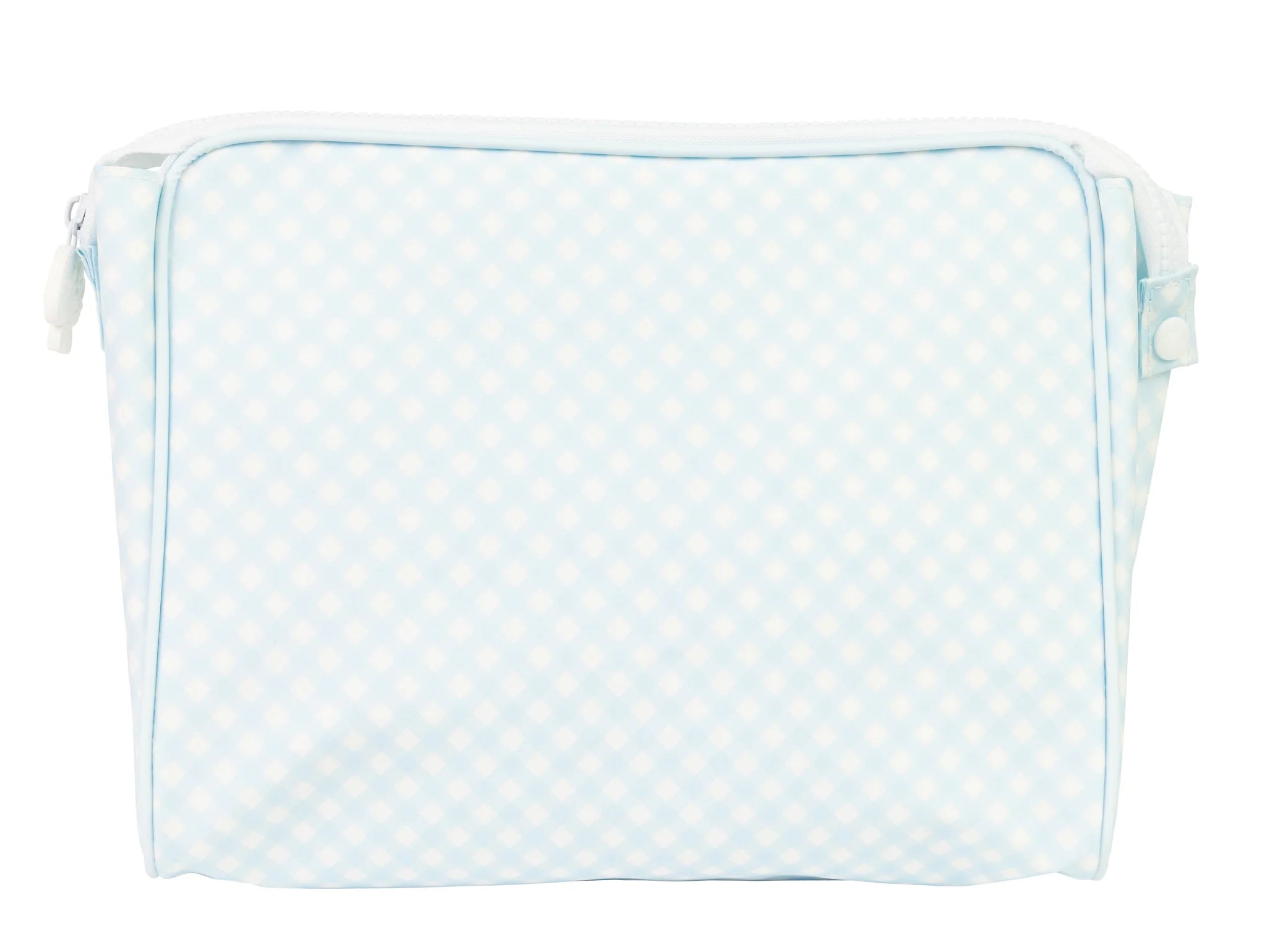 Apple Of My Isla Blue Gingham Go Bag- Large