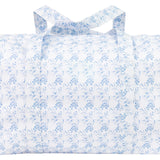 Apple Of My Isla Navy Floral Duffle Bag