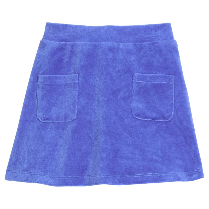Patch Pocket Skort- Regent's Blue
