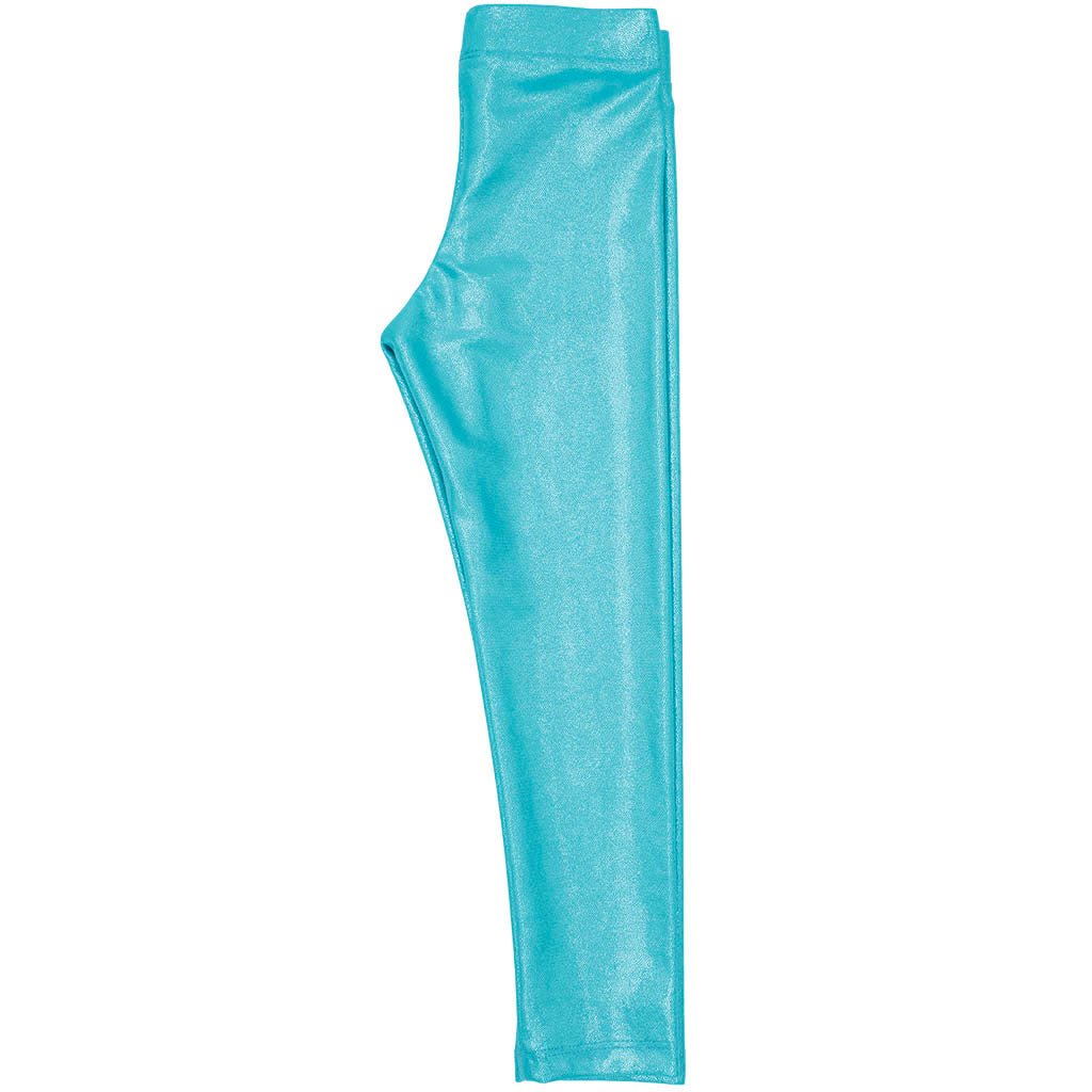 Azarhia Shimmer Legging- Turquoise