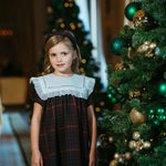 Sal and Pimenta Cherub Plaid Dress